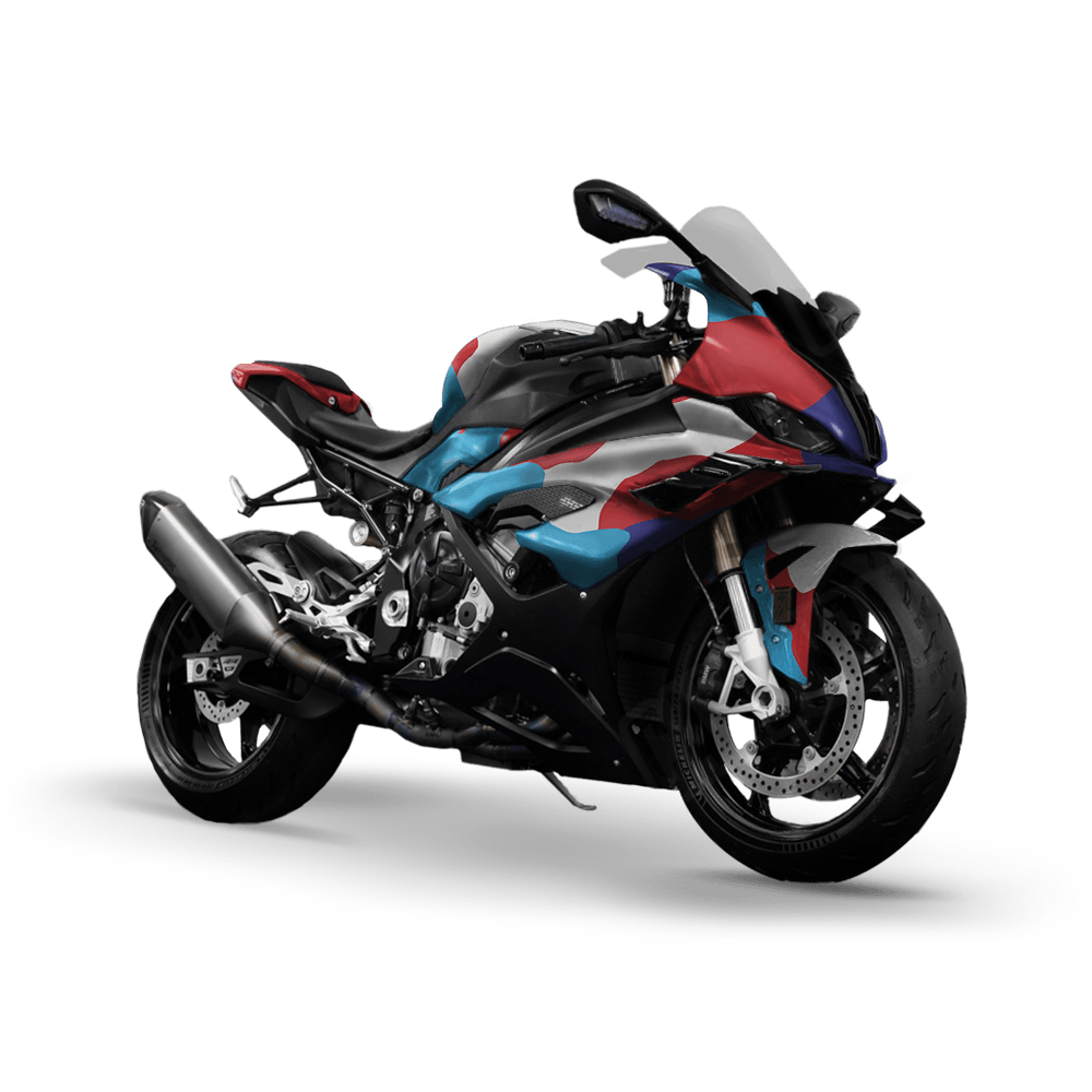 Jumbo Cumulus M Series Camo Sports Bike Vinyl Wrap