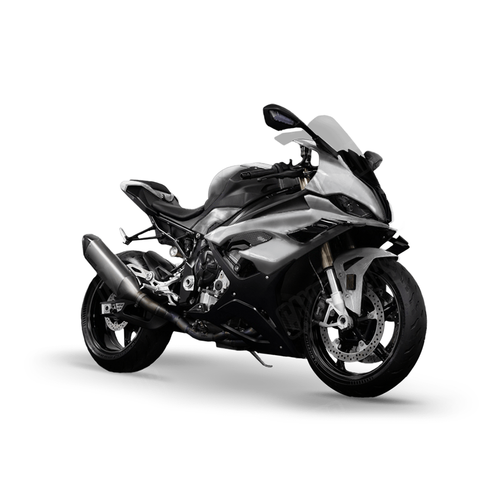 Pixel Elite White Sports Bike Wraps
