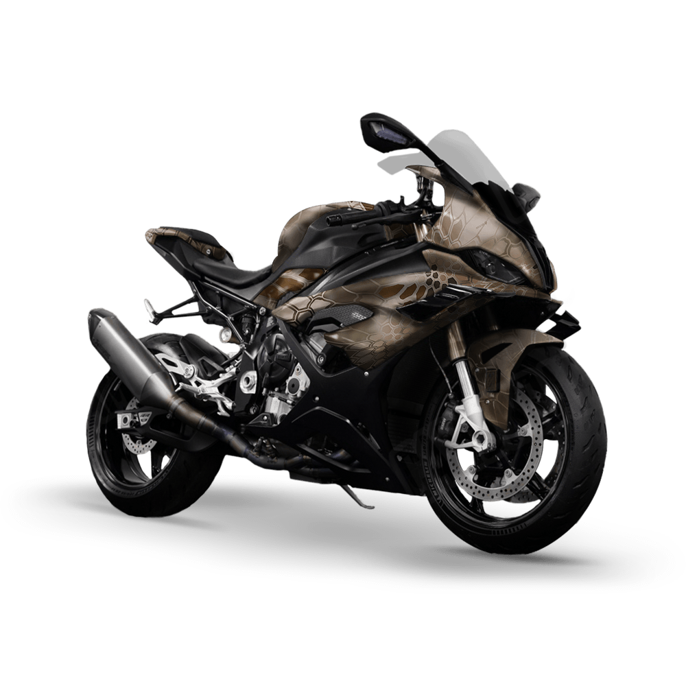 Kryptek Highlander Camo Sports Bike Vinyl Wrap