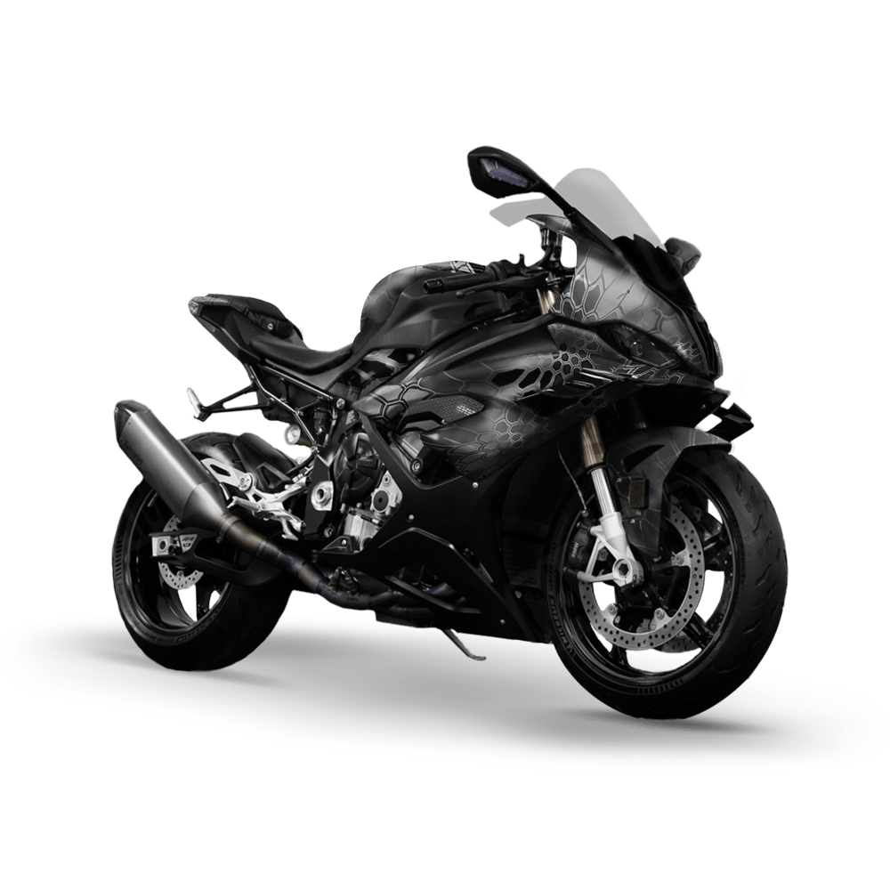 Kryptek Raid Camo Sports Bike Vinyl Wrap