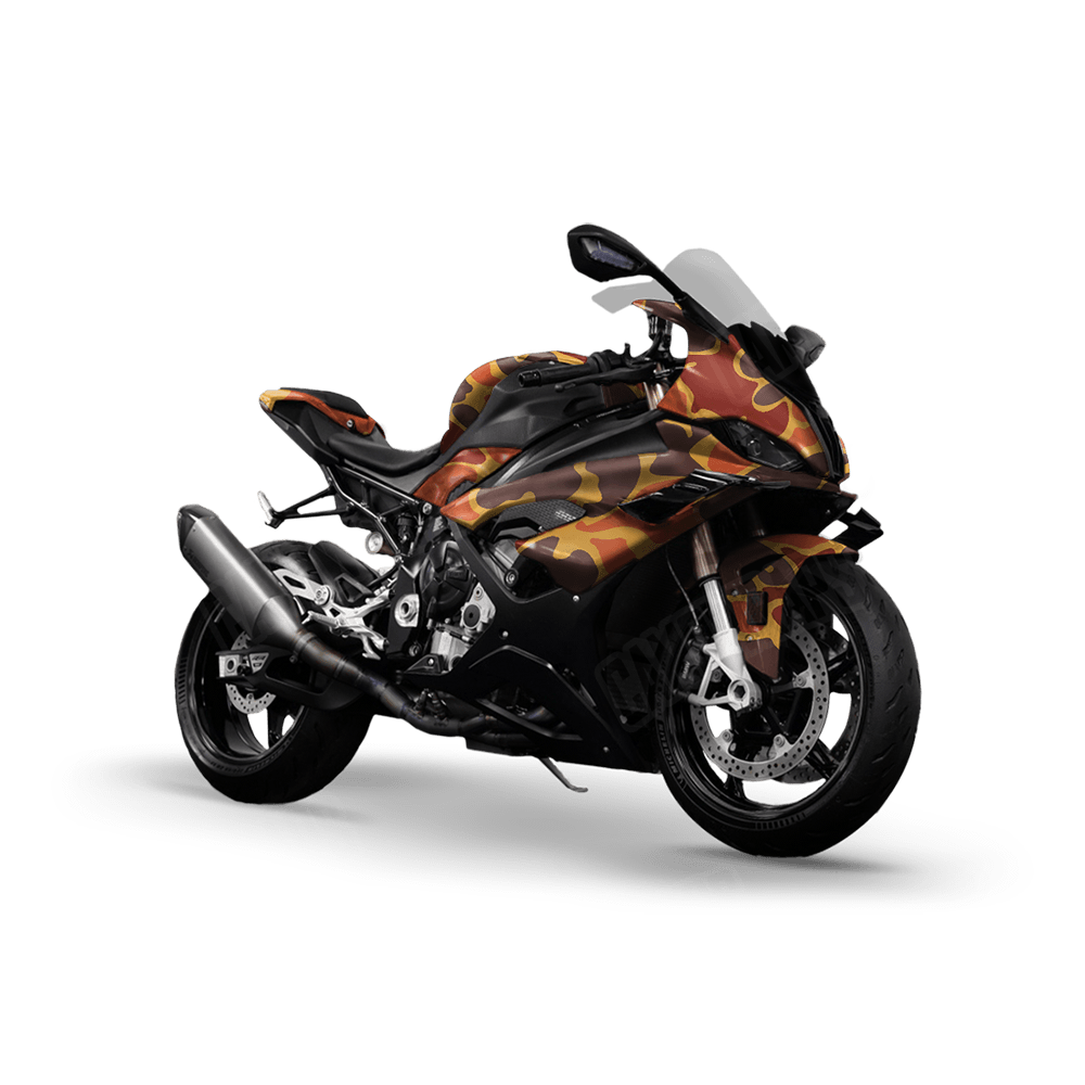 Old School Duck Autumn Sports Bike Wraps