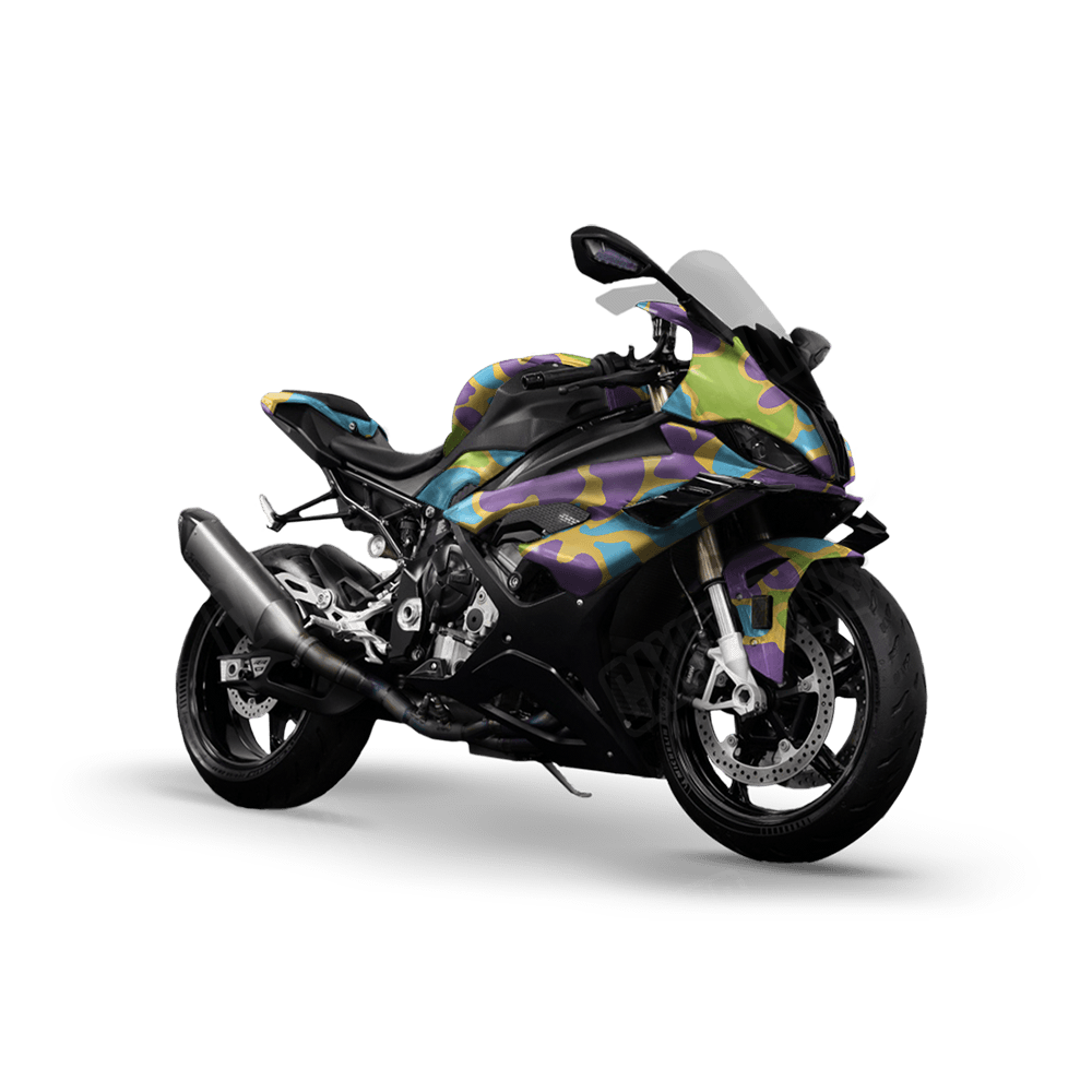 Old School Duck Carnival Sports Bike Wraps