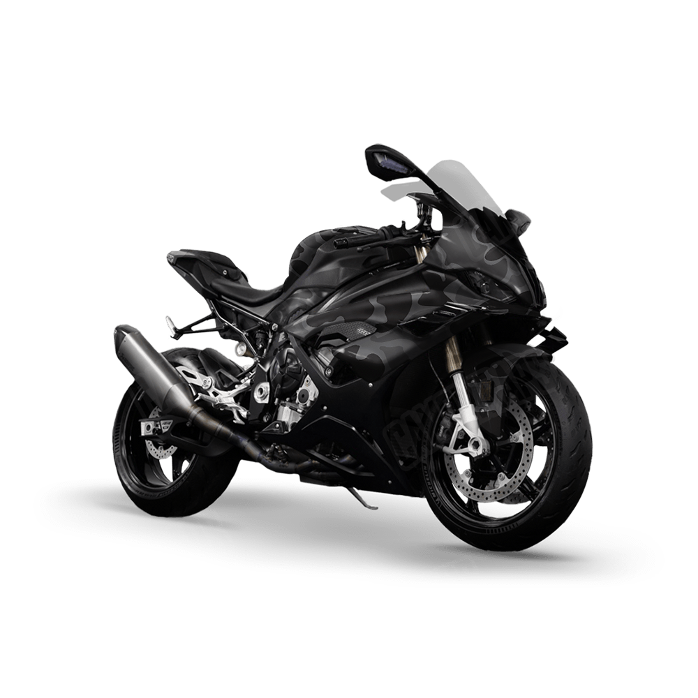 Old School Duck Elite Black Sports Bike Wraps