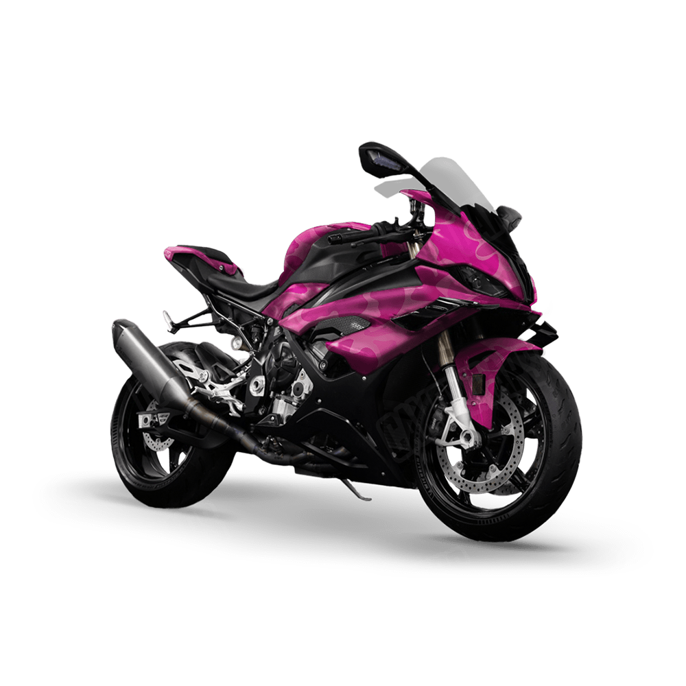 Old School Duck Elite Magenta Sports Bike Wraps