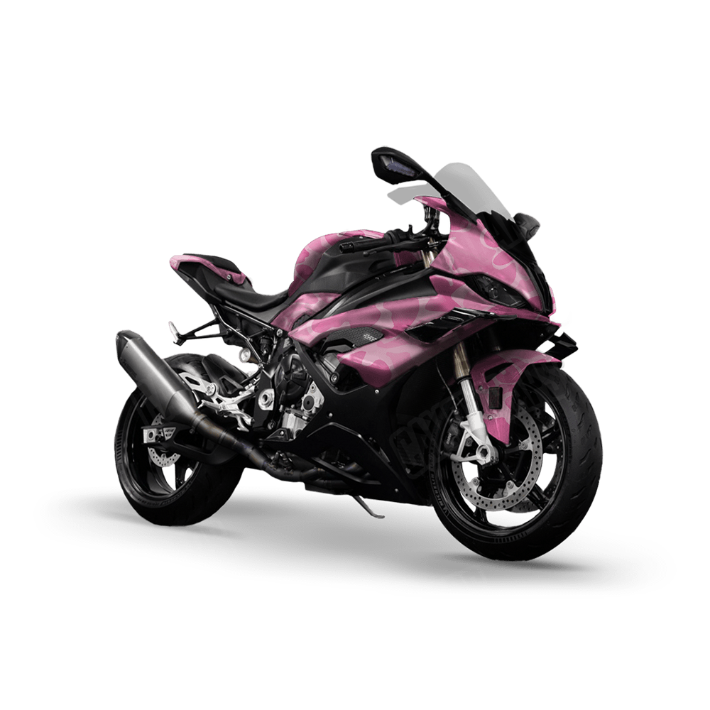 Old School Duck Elite Pink Sports Bike Wraps