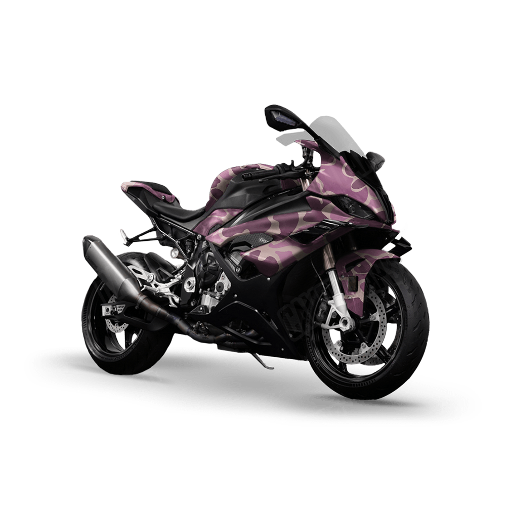 Old School Duck Floral Sports Bike Wraps