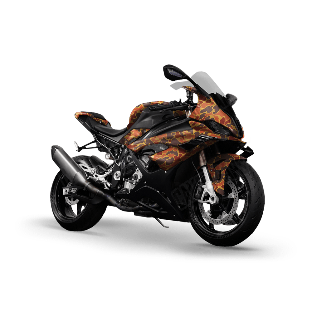 Old School Duck Autumn Sports Bike Wraps