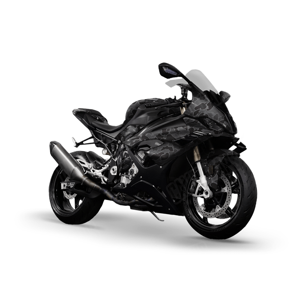 Old School Duck Elite Black Sports Bike Wraps