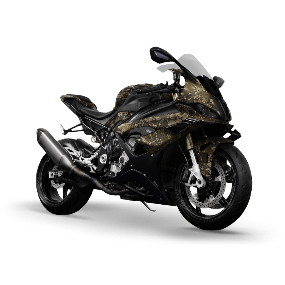 RELV X1 Harvester Camo Sports Bike Vinyl Wrap