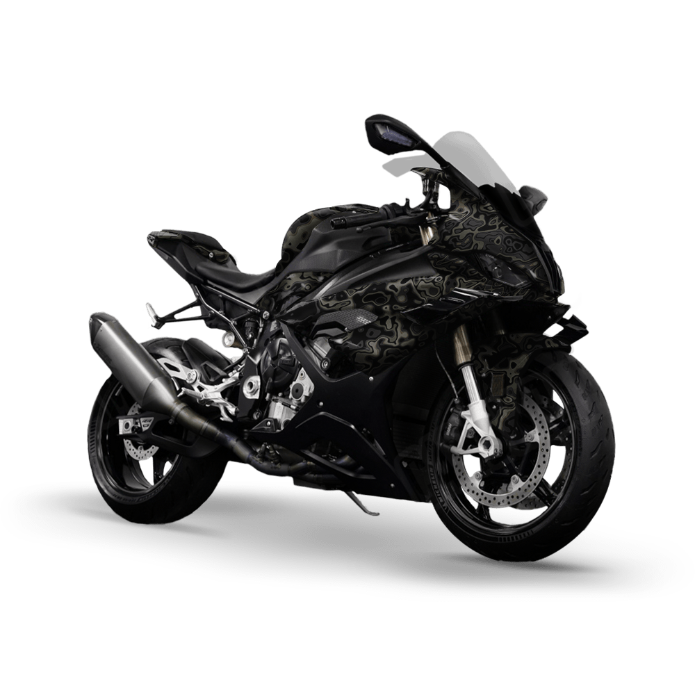 RELV X1 Marauder Camo Sports Bike Vinyl Wrap