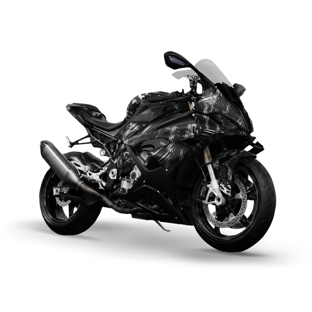 RELV X1 Medusa Camo Sports Bike Vinyl Wrap