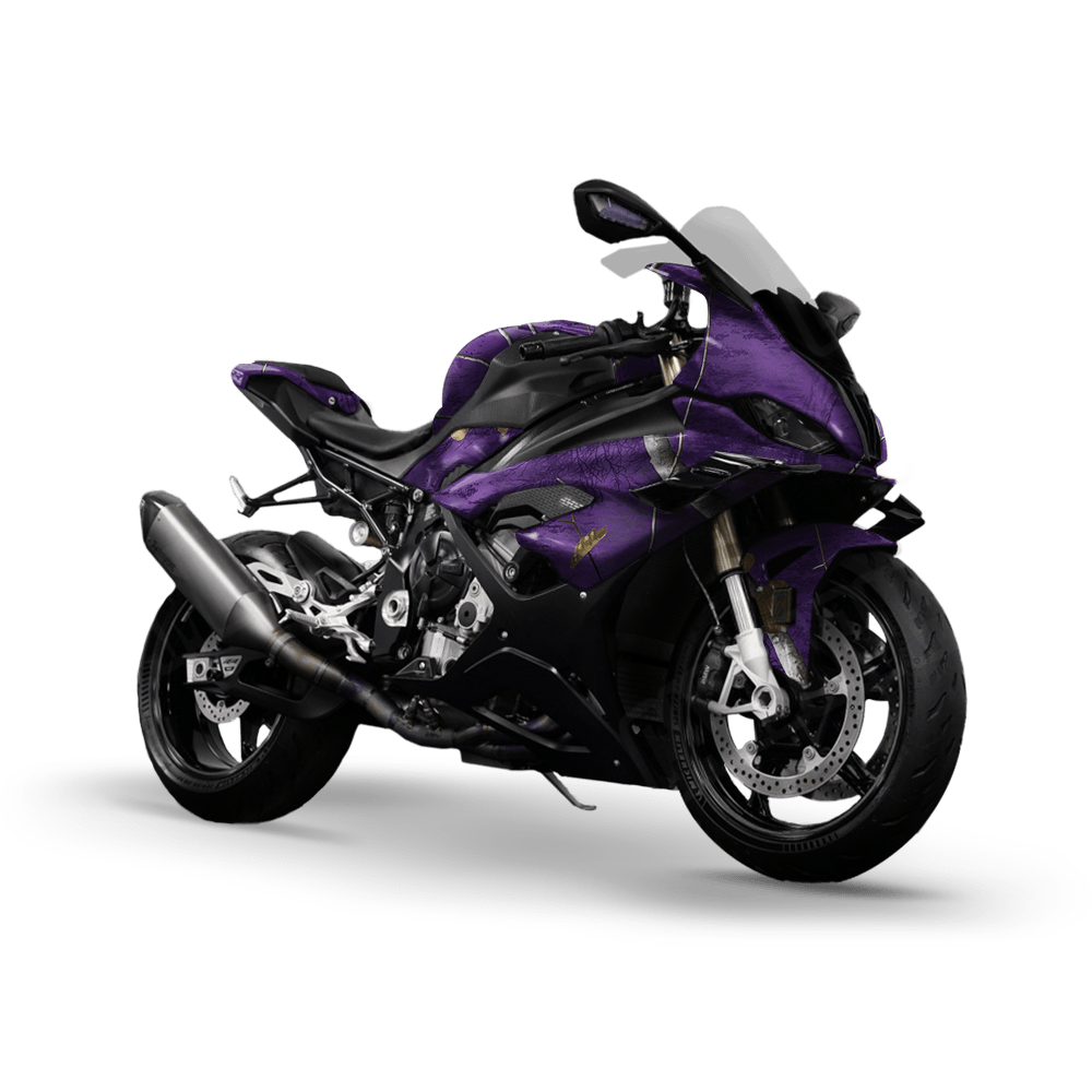 Realtree XTRA Colors Purple Camo Sports Bike Vinyl Wrap