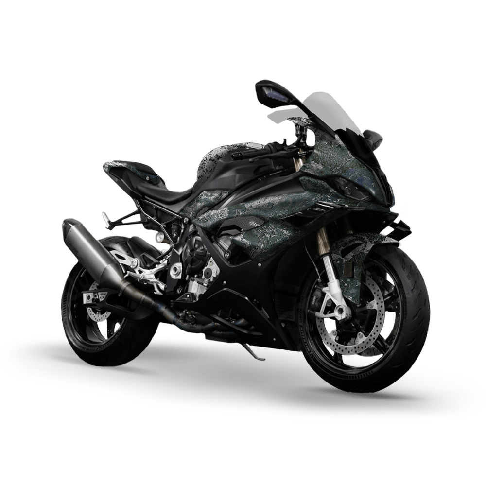 Realtree XTREME Greenland Camo Sports Bike Vinyl Wrap