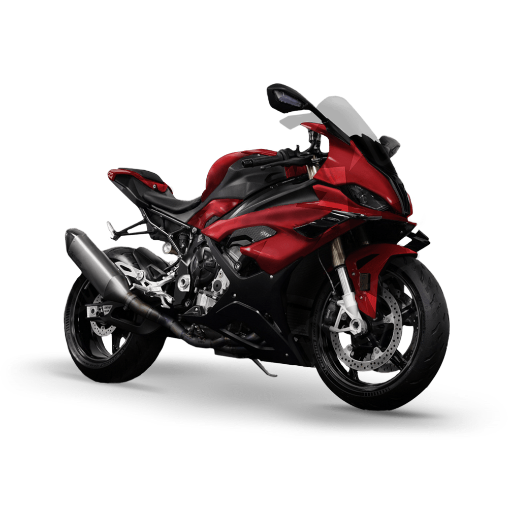 Shattered Elite Red Camo Sports Bike Vinyl Wrap