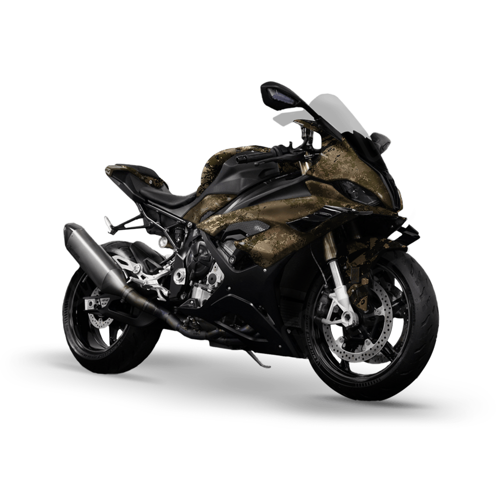 Substrate Spoor Camo Sports Bike Vinyl Wrap