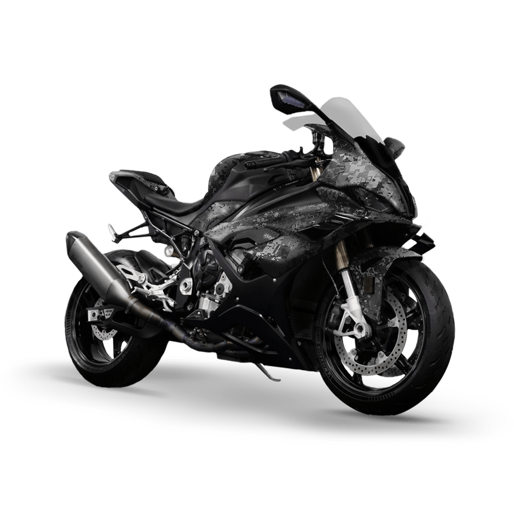 Veil Stryk Flat Camo Sports Bike Vinyl Wrap
