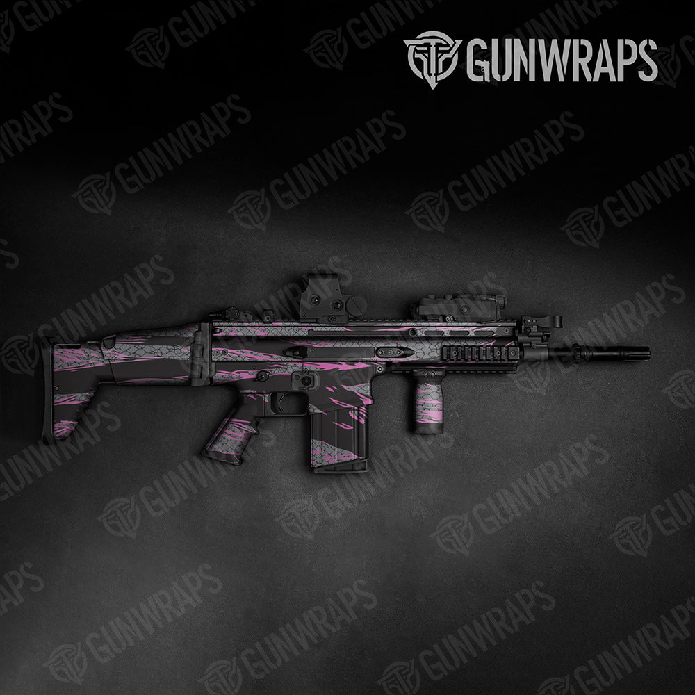 Dragonbreath Pink Tactical Gun Skin Vinyl Wraps