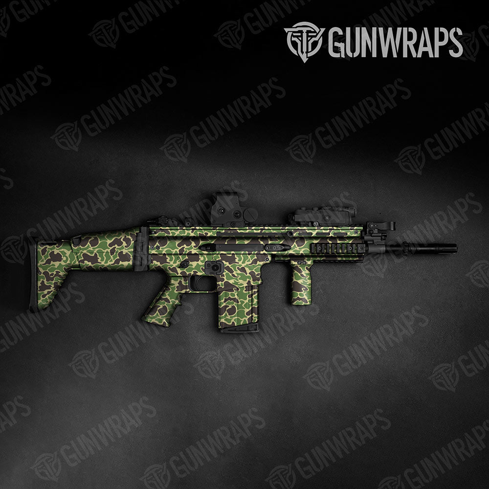 Old School Duck Jungle Tactical Gun Skin Vinyl Wraps