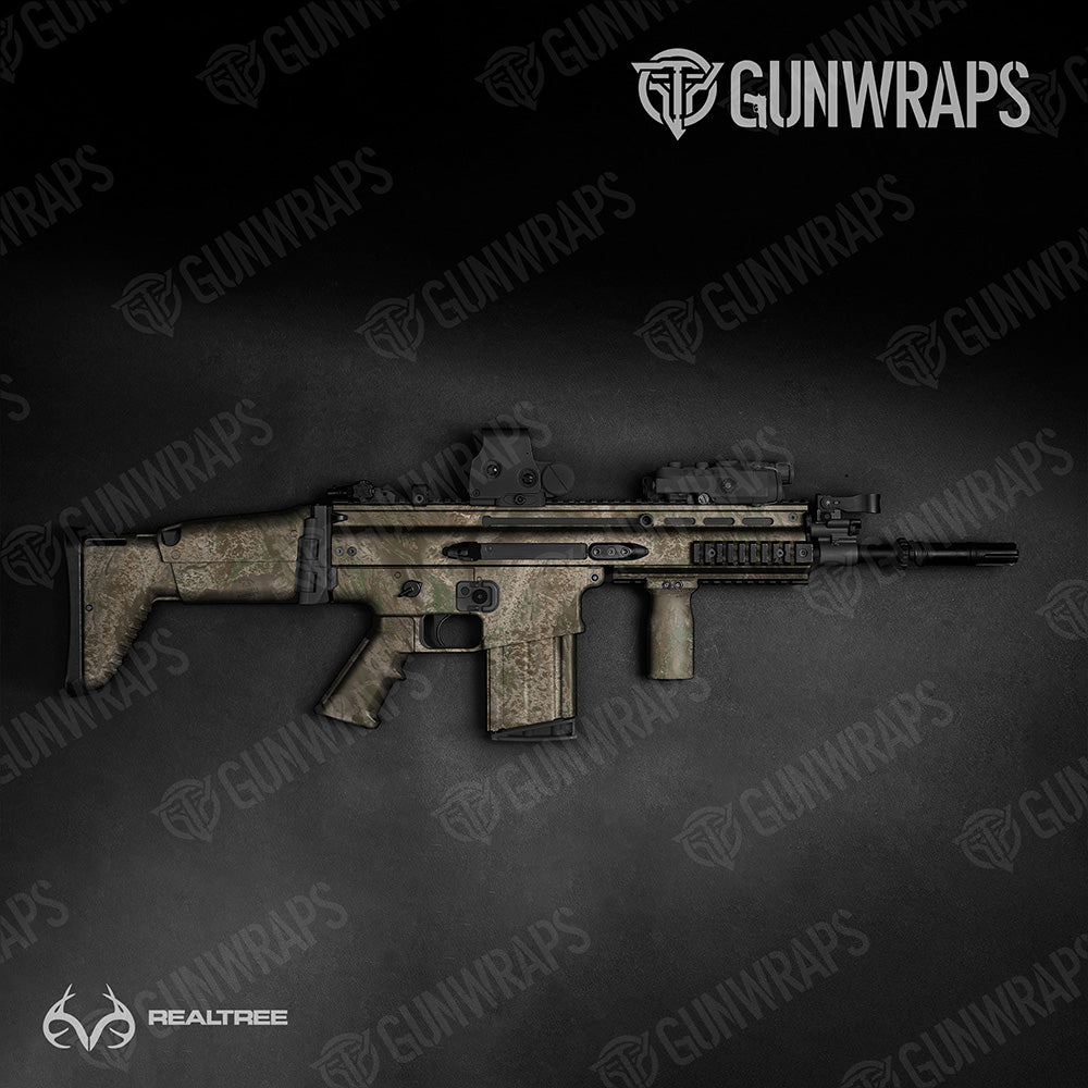 Tactical Realtree Aspect Riverbend Camo Gun Skin Vinyl Wrap
