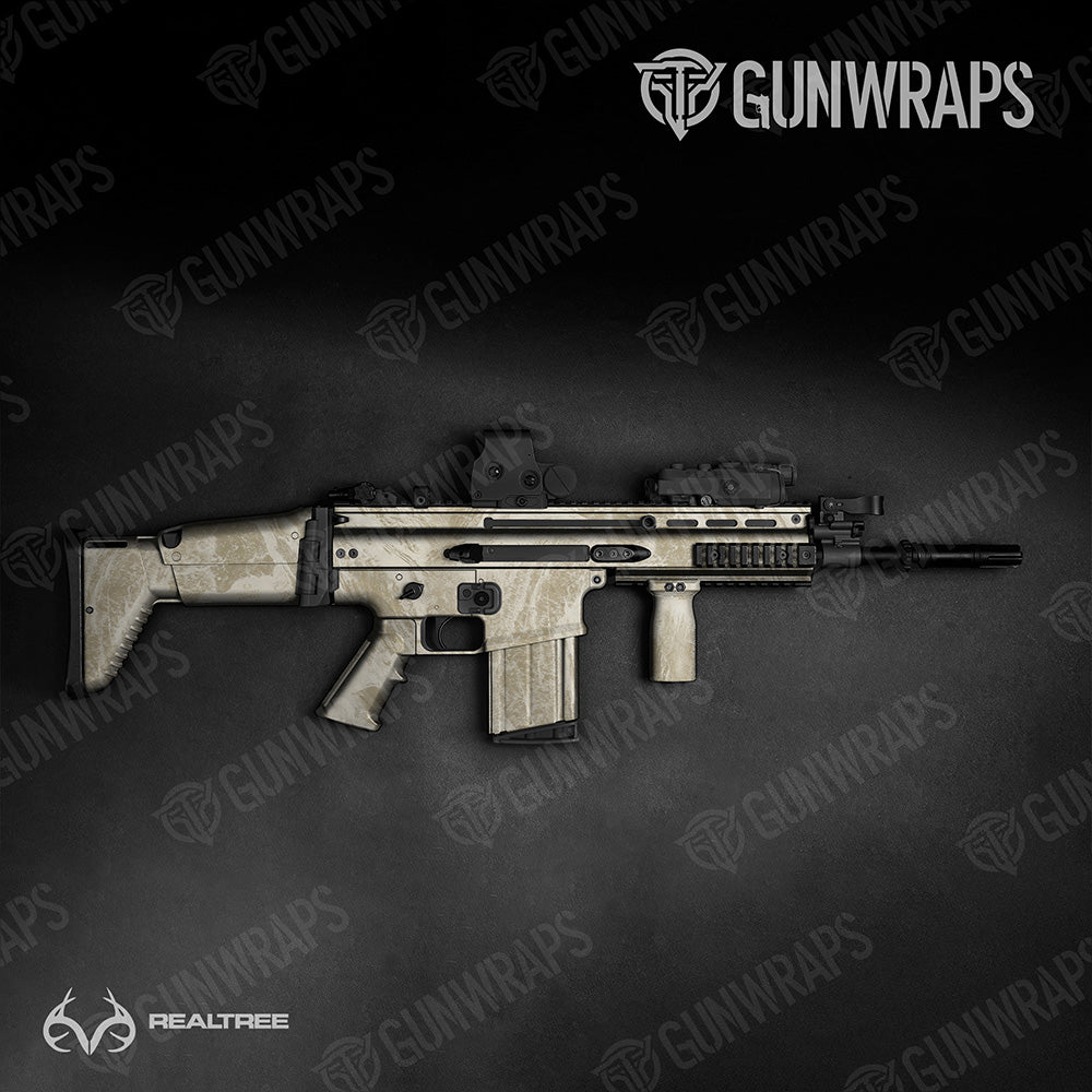 Tactical Realtree Aspect Sandbar Camo Gun Skin Vinyl Wrap
