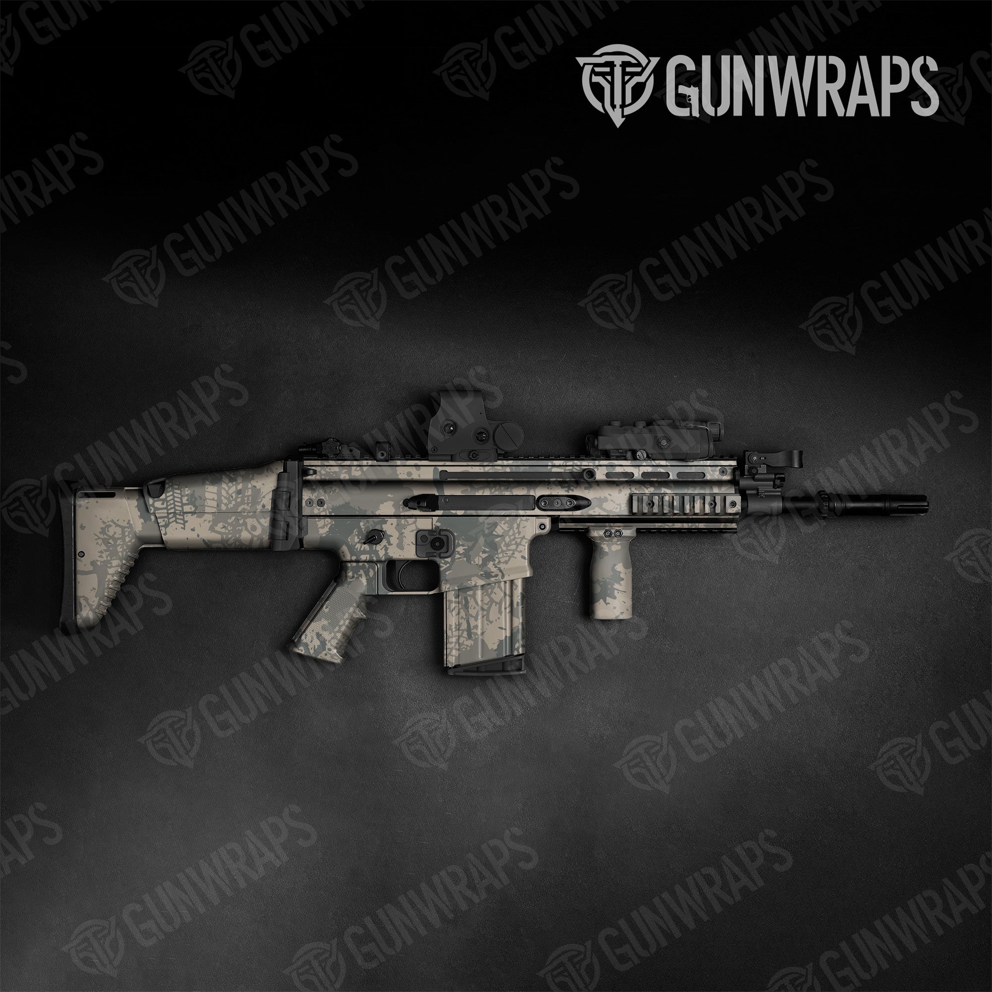 Tactical Tire Splatter Army Camo Gun Skin Vinyl Wrap | CamoWraps – Camo ...