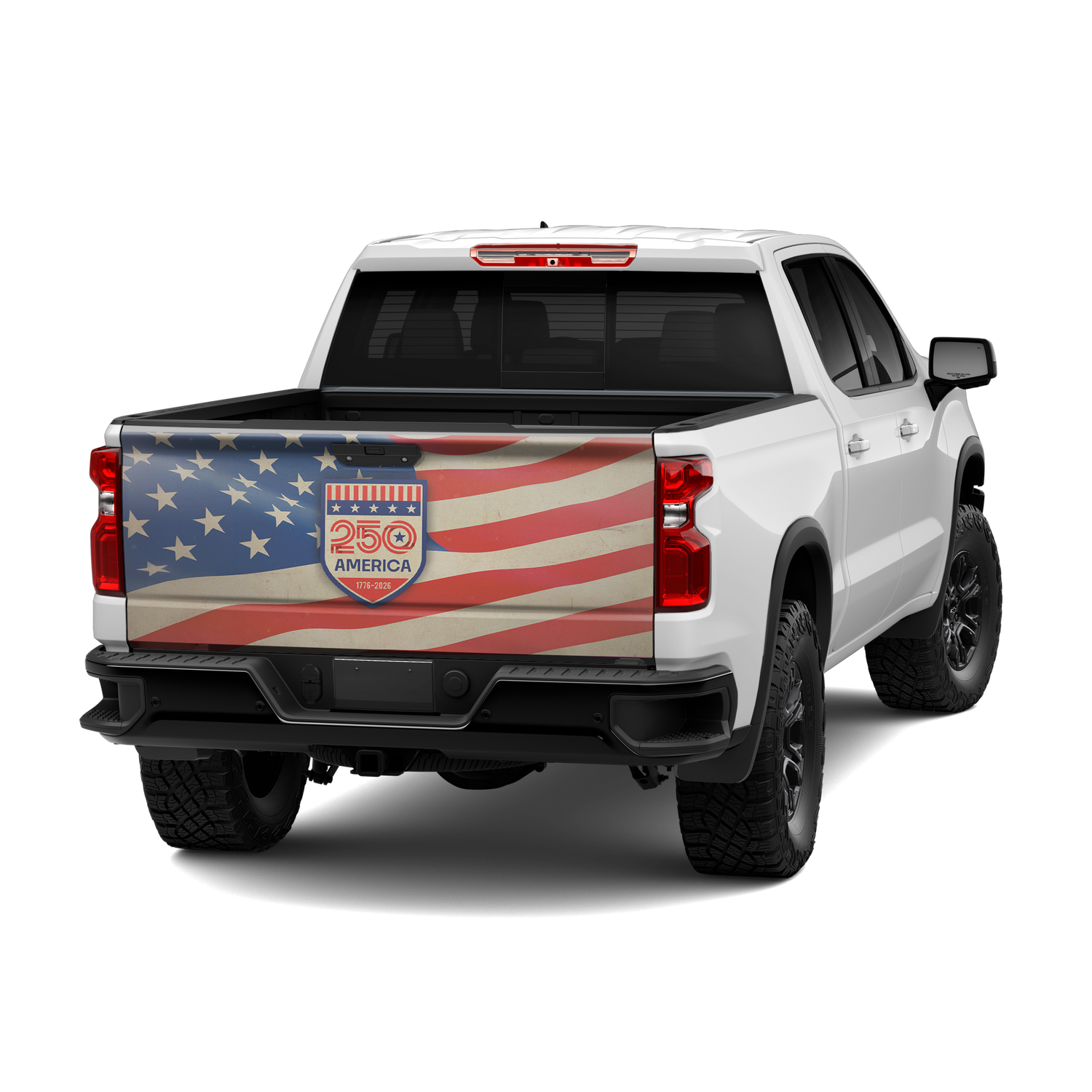 America 250 Tailgate Vinyl Wraps