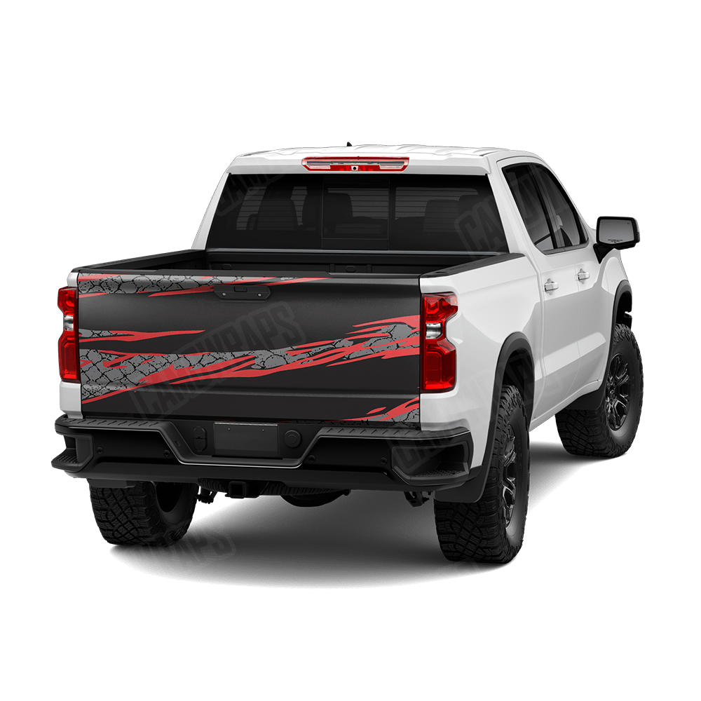 Dragonbreath Red Tailgate Wraps