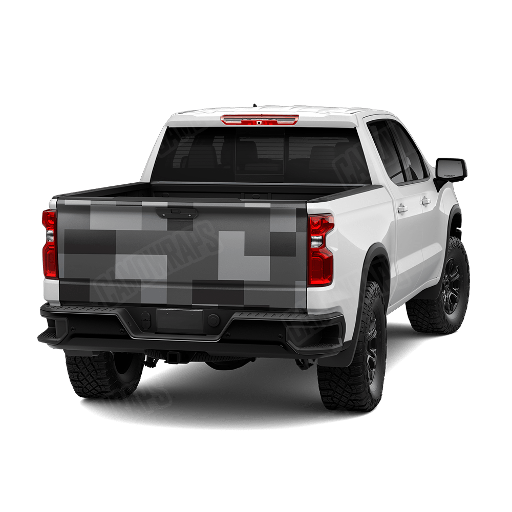 Pixel Midnight Tailgate Wraps
