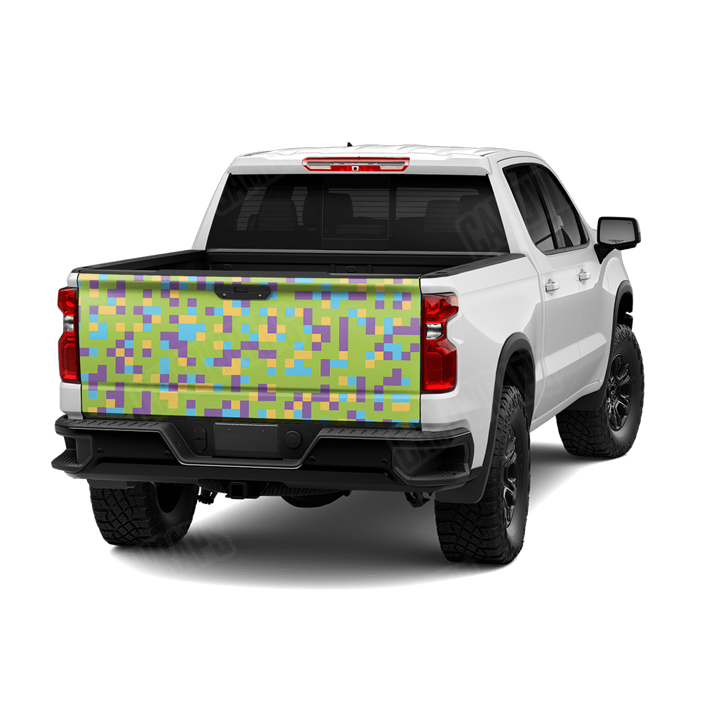 Pixel Carnival Tailgate Wraps
