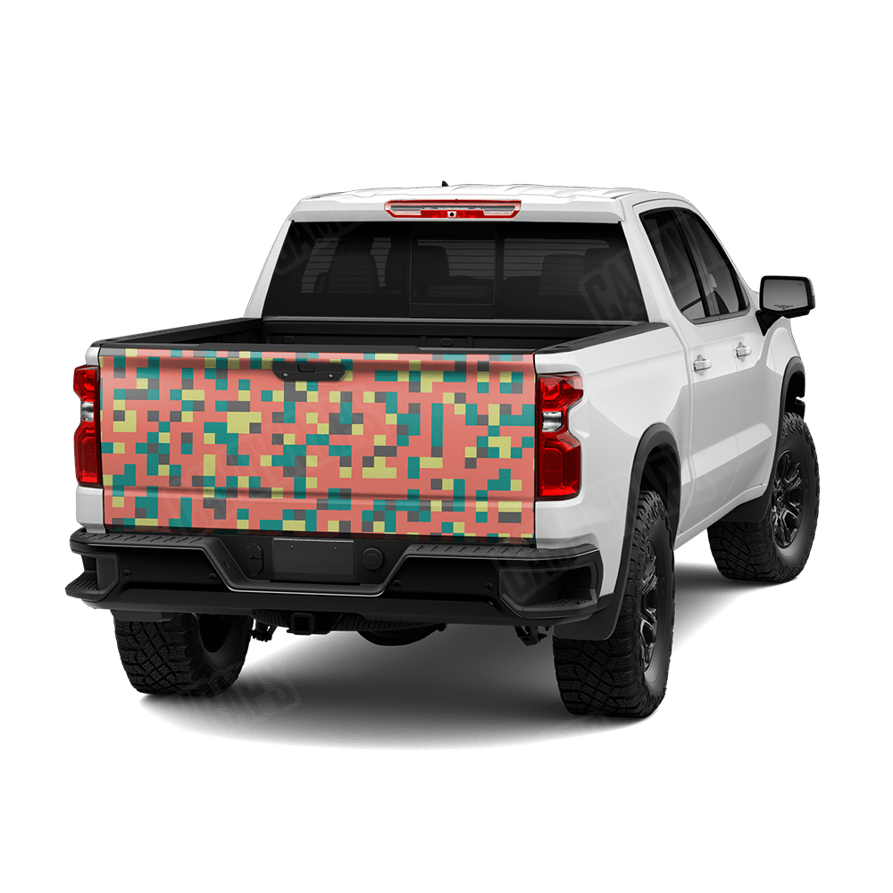 Pixel Fiesta Tailgate Wraps