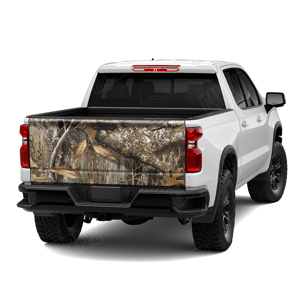 Large Realtree Edge Camo Tailgate Vinyl Wrap