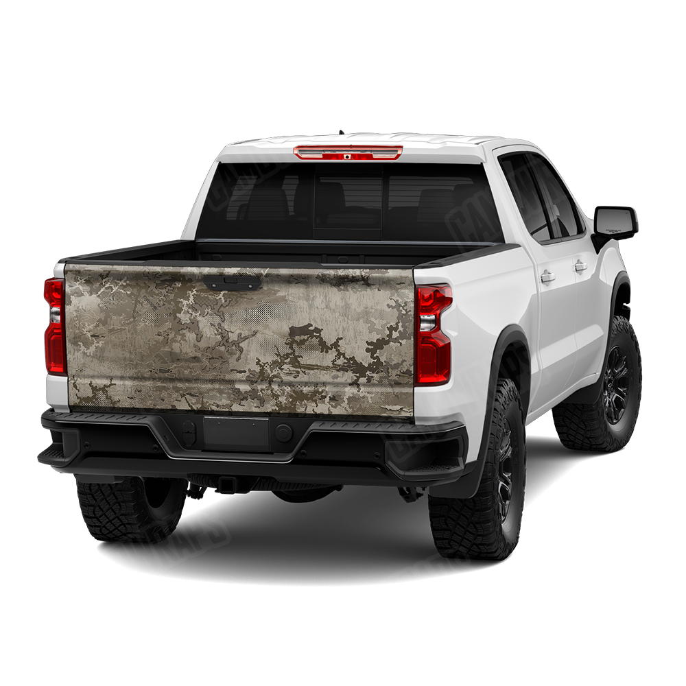 Large Realtree Tacvantage Camo Tailgate Vinyl Wrap