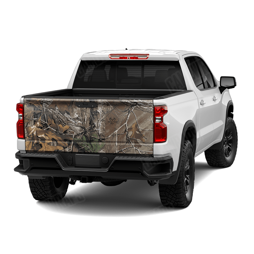 Large Realtree XTRA Original Camo Tailgate Vinyl Wrap