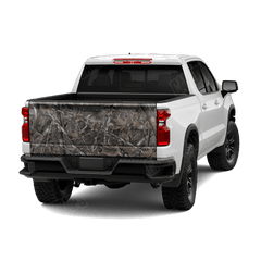 Nature Woodland Camo Tailgate Vinyl Wrap