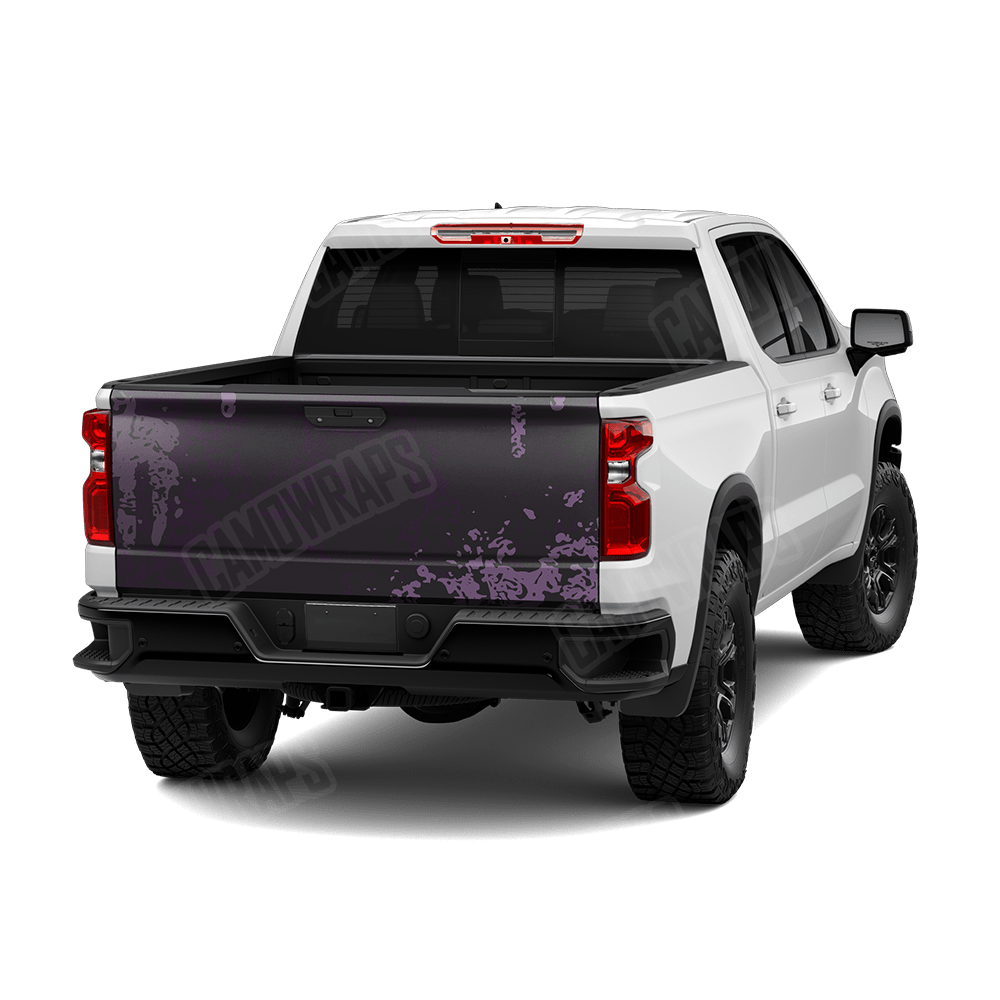 Pasted Darkwing Camo Tailgate Vinyl Wrap