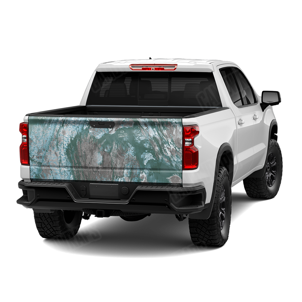 Realtree Aspect Glacier Camo Tailgate Vinyl Wrap