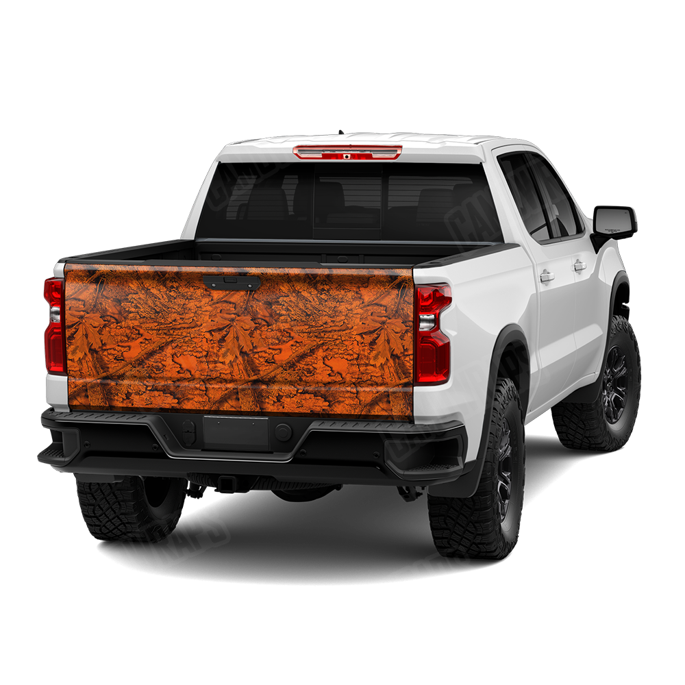 Realtree APX Blaze Camo Tailgate Vinyl Wrap