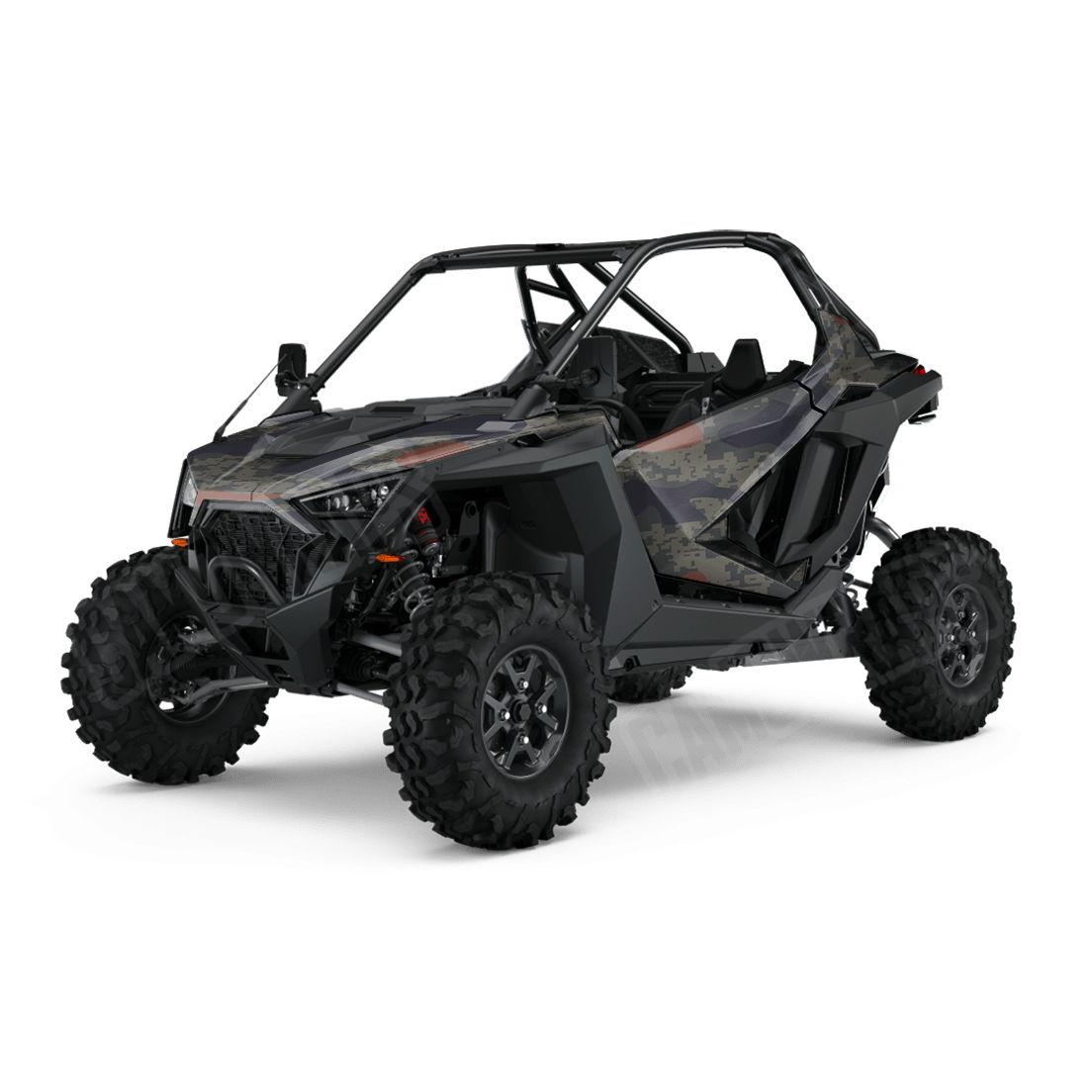 Compound Blue Copper Side by Side UTV Camo Vinyl Wrap