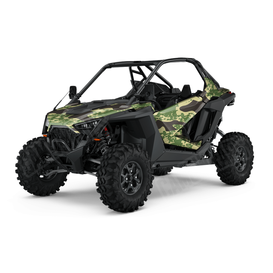 Compound Jungle Side by Side UTV Camo Vinyl Wrap