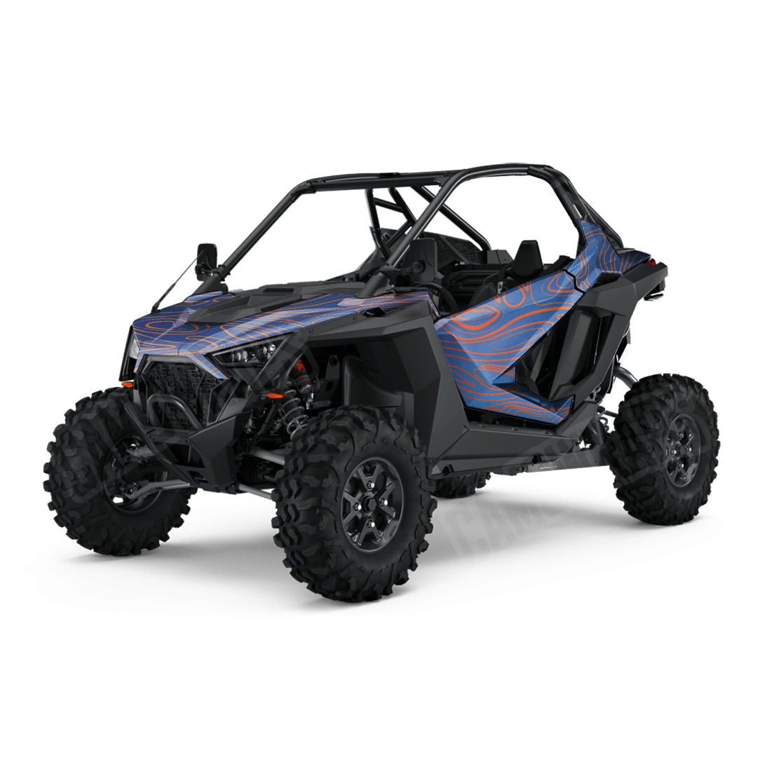 Damascus Fire And Ice Side by Side UTV Camo Vinyl Wrap