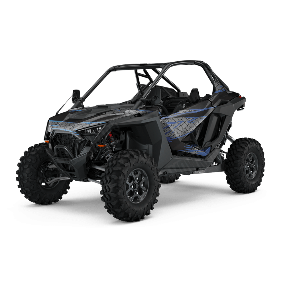 Dragonbreath Blue UTV Wraps