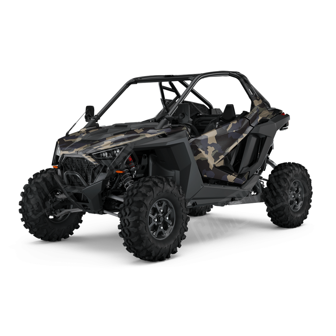 Erratic Militant Blue Side by Side UTV Camo Vinyl Wrap