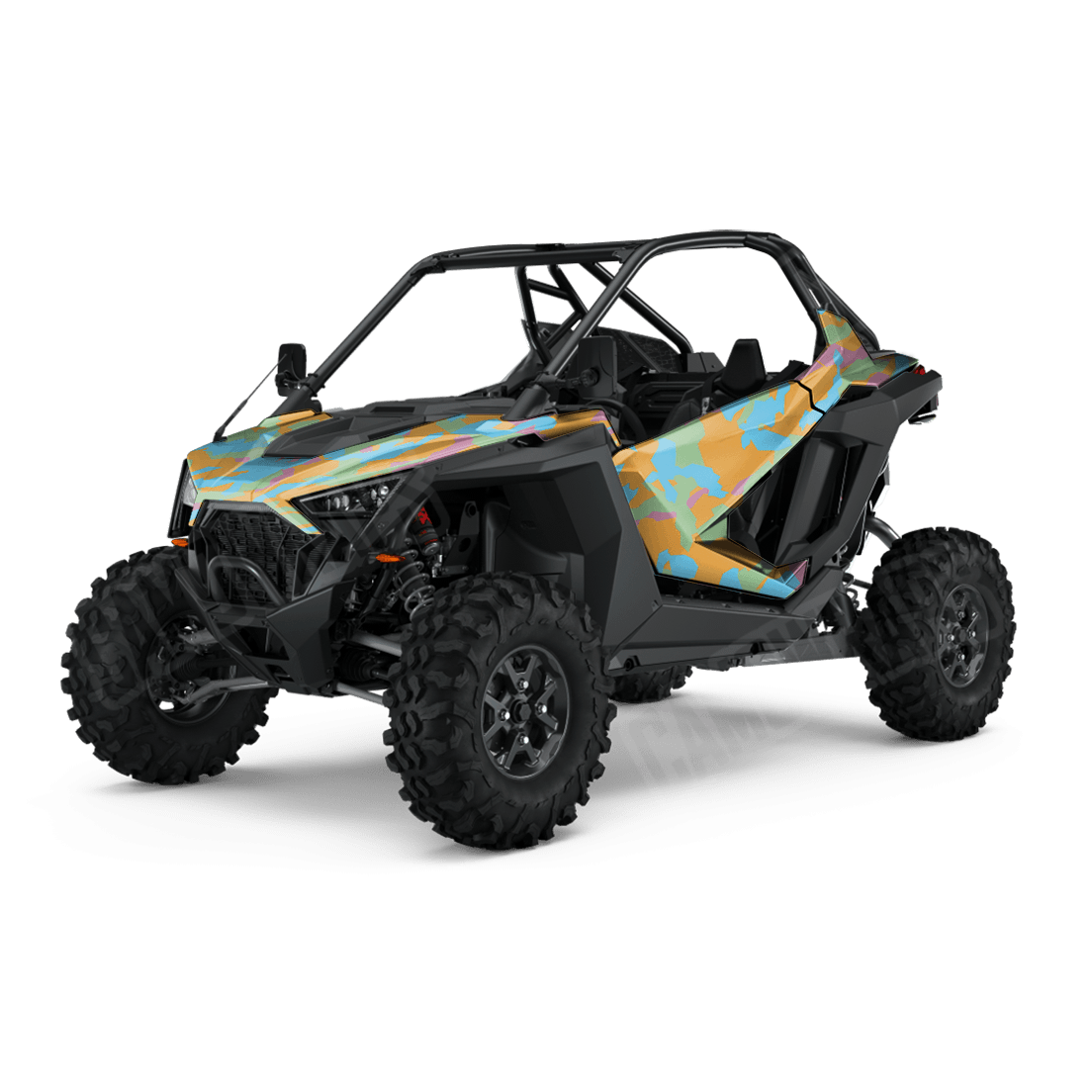 Erratic Sherbert Side by Side UTV Camo Vinyl Wrap