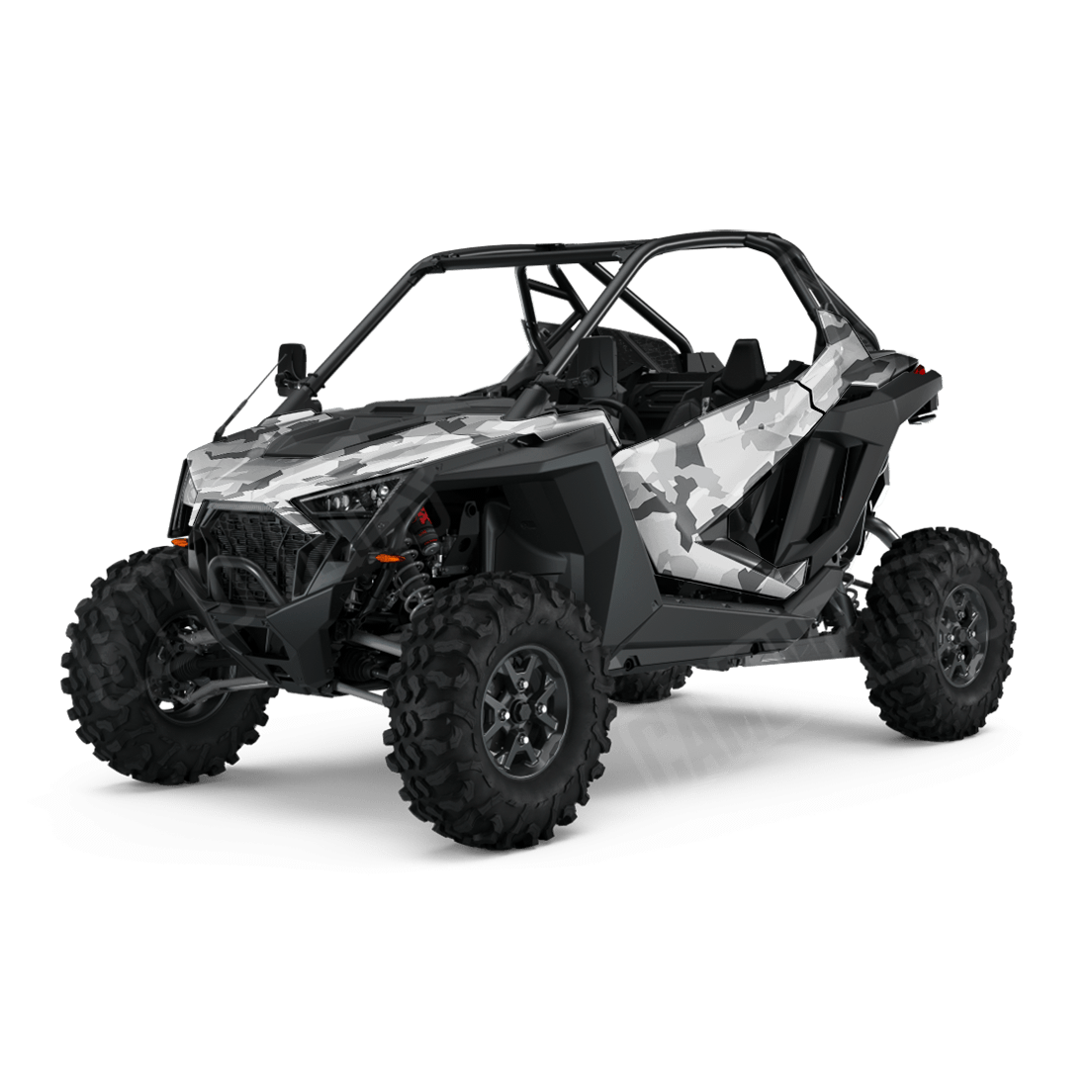 Erratic Snow Side by Side UTV Camo Vinyl Wrap