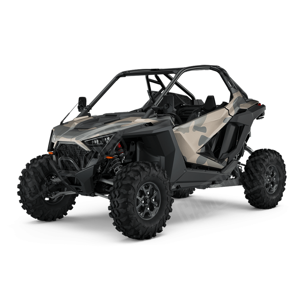 Jumbo Classic Army Side by Side UTV Camo Vinyl Wrap