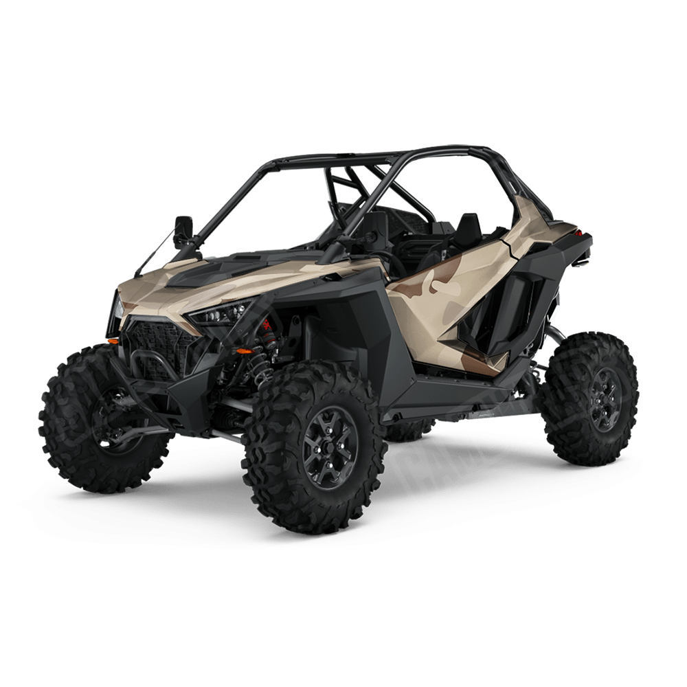 Jumbo Classic Desert Side by Side UTV Camo Vinyl Wrap