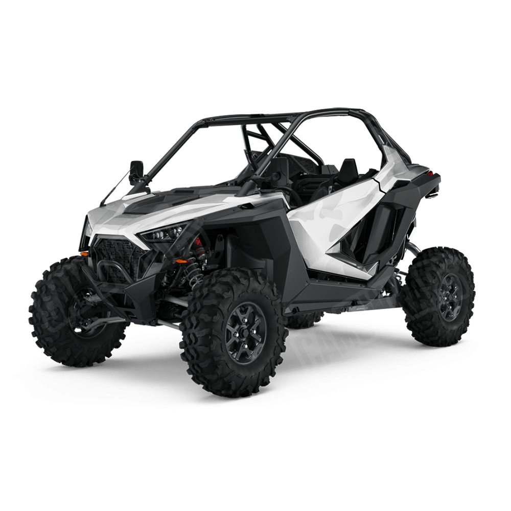 Jumbo Classic Elite White Side by Side UTV Camo Vinyl Wrap