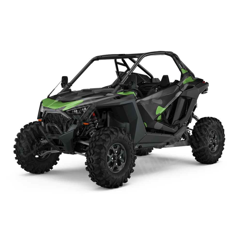 Jumbo Classic Metro Green Side by Side UTV Camo Vinyl Wrap