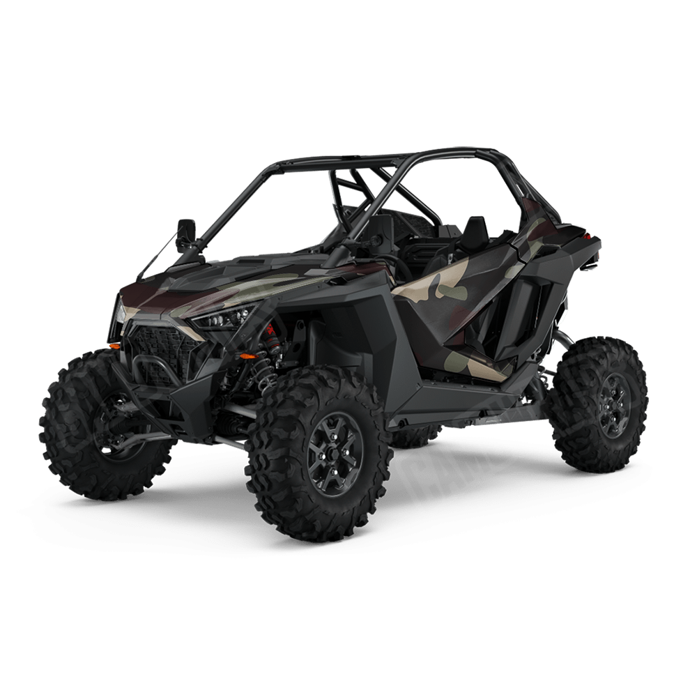 Jumbo Classic Militant Blood Side by Side UTV Camo Vinyl Wrap