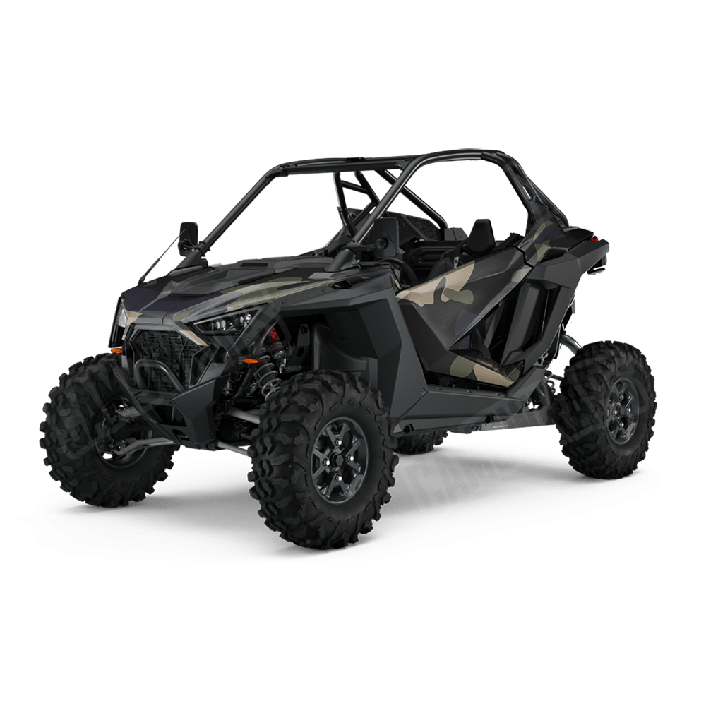 Jumbo Classic Militant Blue Side by Side UTV Camo Vinyl Wrap
